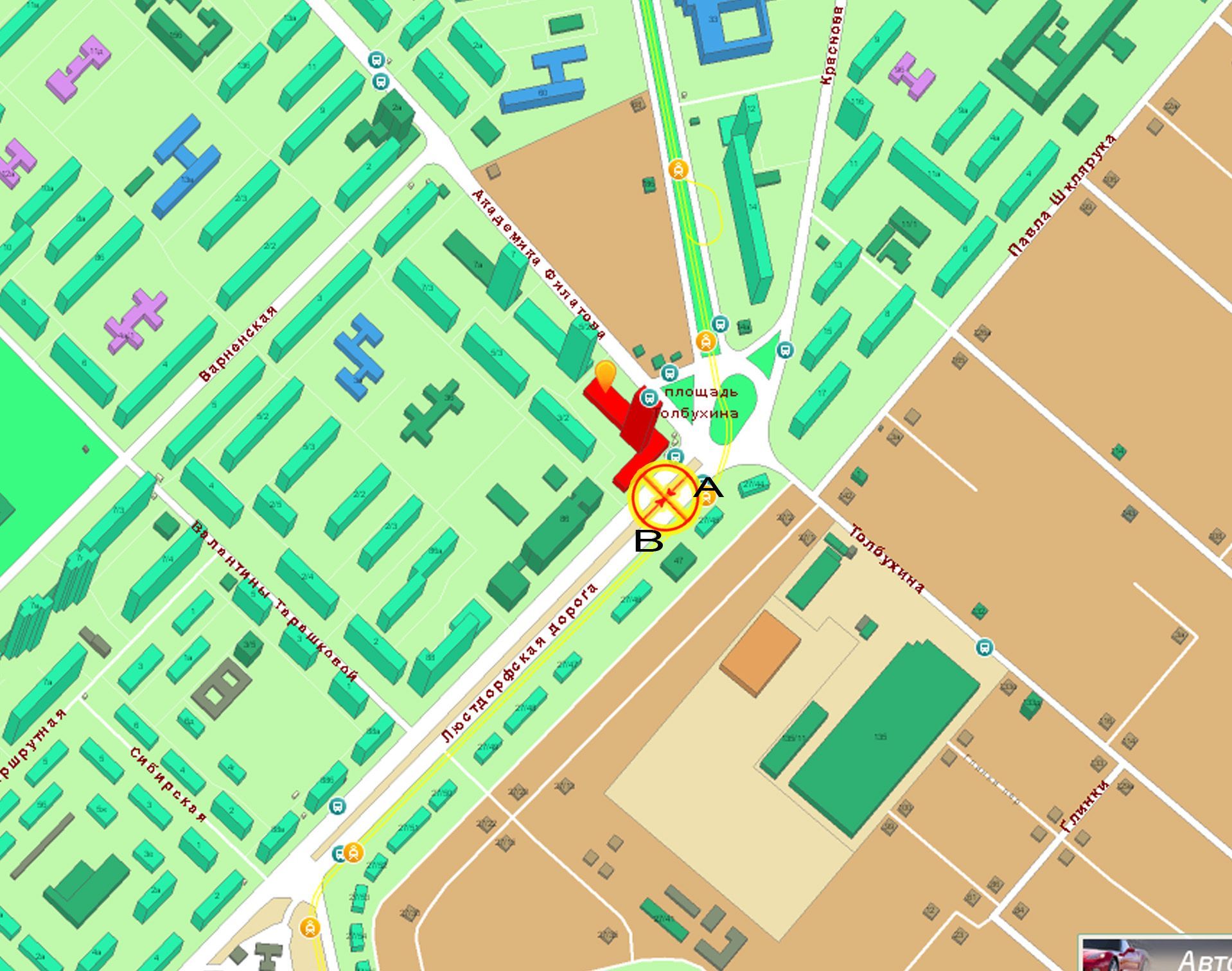 Билборд/Щит, Одесса, Люстдорфська дорога - Філатова вул., правий