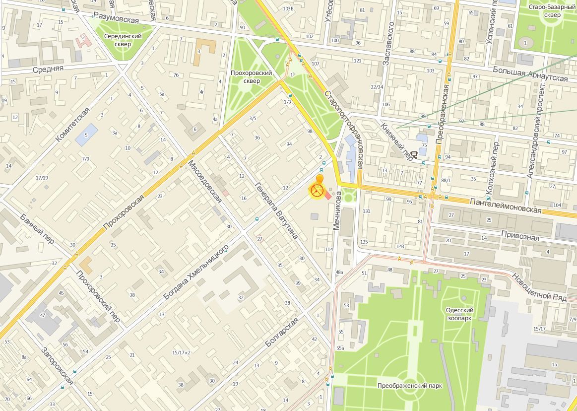 Билборд/Щит, Одесса, Мечникова вул., 106, (1)