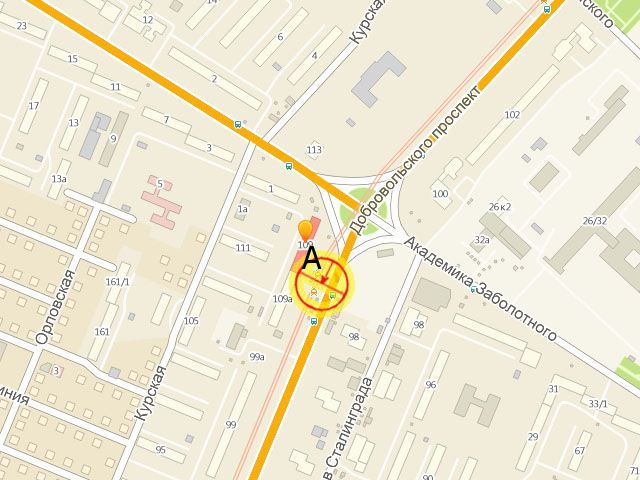 Билборд/Щит, Одесса, Добровольського пр., 109А