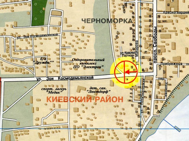 Билборд/Щит, Одесса, Космодем'янської вул. - Центральна вул., Совиньон