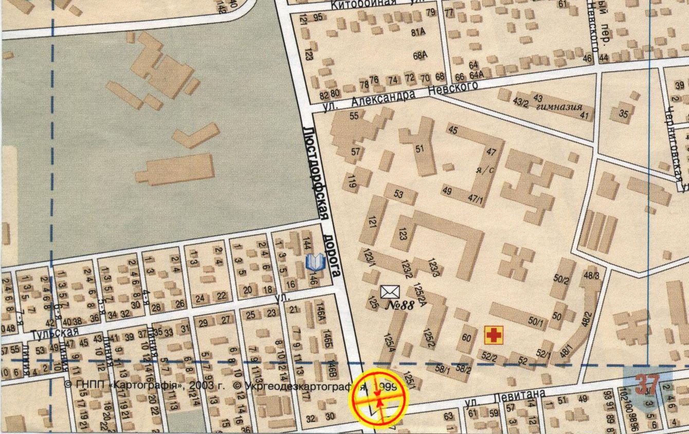 Билборд/Щит, Одесса, Люстдорфська дорога, 125/1 - Левітана вул.