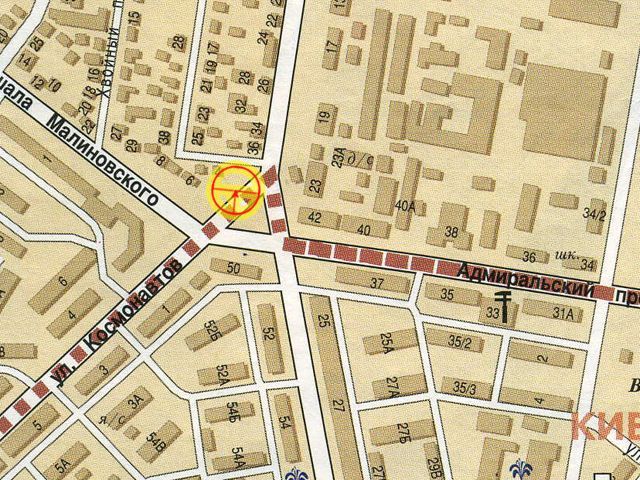 Билборд/Щит, Одесса, Люстдорфська дорога, 36 - Малиновського вул.