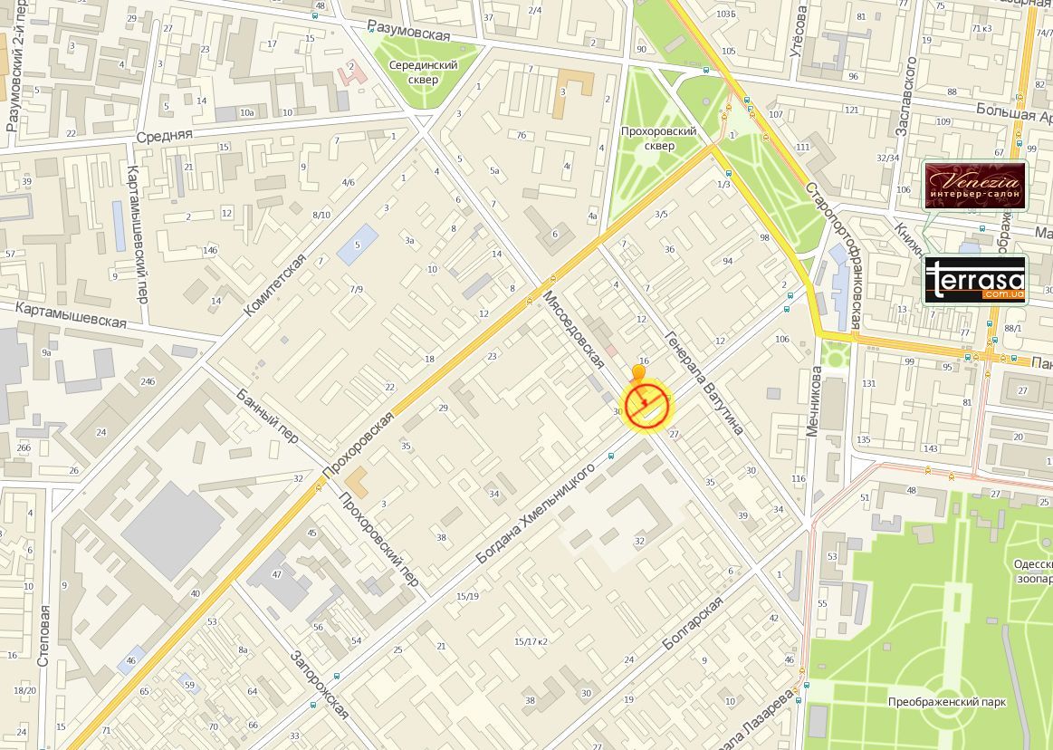 Билборд/Щит, Одесса, М'ясоїдівська вул., 25 - Хмельницького вул.