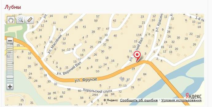 Билборд/Щит, Лубны, вул.Хорольский спуск, напроти будинку №84