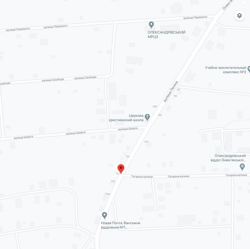 Билборд/Щит, Александровка (Кировоградская обл.), перехрестя Олександрівське шосе та вул. Гагаріна