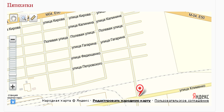 Билборд/Щит, Пятихатки, вул. Клименко (район колишнього РМЗ)