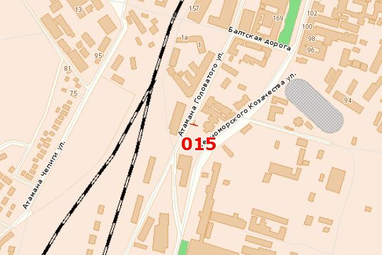 Білборд/Щит, Одеса, вул. Отамана Головатого, 102