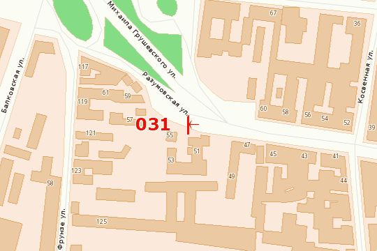 Билборд/Щит, Одесса, вул. Розумовська, 57 (автовокзал)