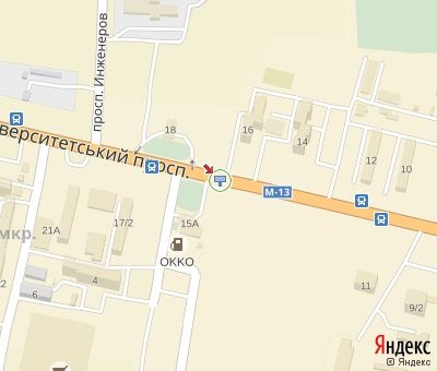 Билборд/Щит, Кропивницкий, Університетський пр., (АЗС ОККО, Епіцентр)