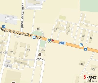 Білборд/Щит, Кропивницький, Університетський пр., (АЗС ОККО, Епіцентр)