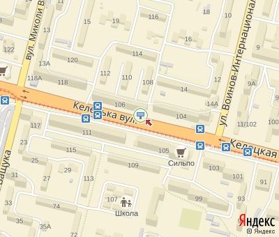 Билборд/Щит, Винница, Келецька вул., 106 ("А-банк",300 м.Ринок "Вишенька", ТЦ"Шок") з центру