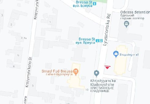 Билборд/Щит, Одесса, Люстдорфська дорога, 11/2 - Бреуса вул.