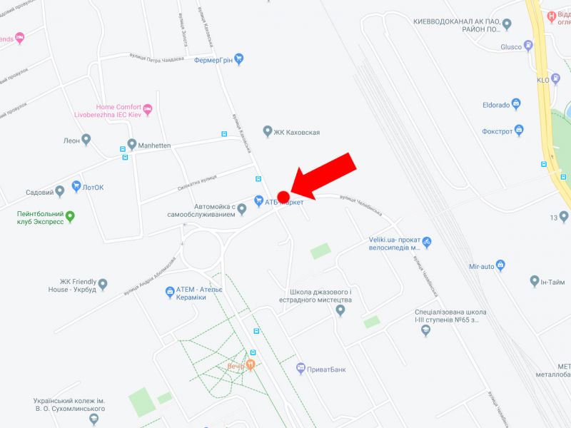 Білборд/Щит, Київ, Челябінська вул. / Каховська вул., в бік Куліша пл. (кол. Луначарського пл.)