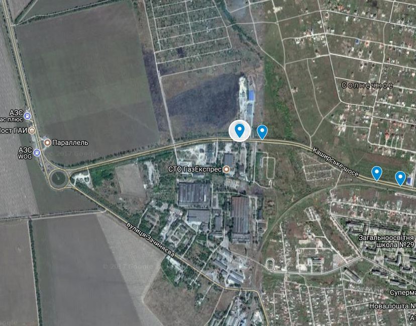 Билборд/Щит, Запорожье, 124_Запоріжжя_ул.Тиражная 150м от Ж/Д -выезд из города