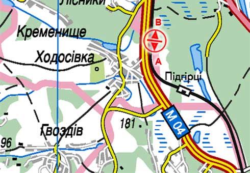 Білборд/Щит, Київ, Траcа Н-01, Нова Обухівська, 23400