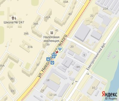 Білборд/Щит, Київ, Закревського М. вул.,, 39 (напроти), 250м. до "МЕТРО"