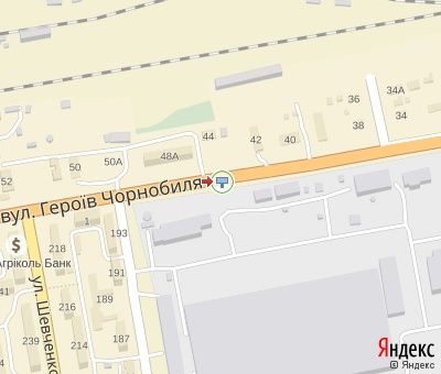 Билборд/Щит, Никополь, Героїв Чорнобиля вул., 48