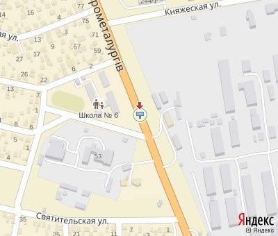 Билборд/Щит, Никополь, Електрометалургів вул., р-н дома №55