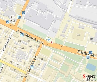 Билборд/Щит, Сумы, Харківська вул., район ДЕПО в центр