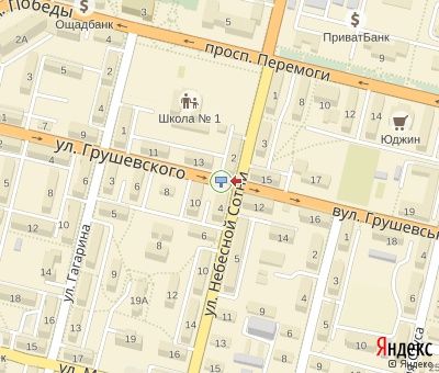 Билборд/Щит, Нововолынск, Грушевського вул., 10