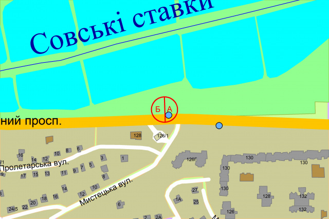 Led екран/Відеоборд, Київ, Валерія Лобановського проспект, світлофор (навпроти АЗС "АNP")