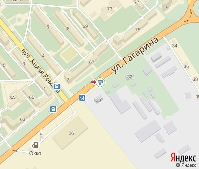 Білборд/Щит, Рівне, Гагаріна вул., до Костромськї вул. (200 м. від супермаркета "Novus", до АЗС "WOG","Укрнафта")