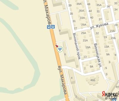 Билборд/Щит, Ровно, Макарова вул., 6 (250 м. до АЗС "ОККО")