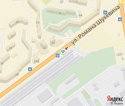 Билборд/Щит, Ровно, Шухевича вул., в центр (зупинка транспорта,напротив "Приватбанк")