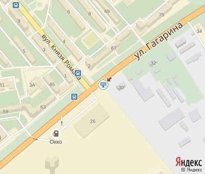 Билборд/Щит, Ровно, Гагаріна вул., 45 зупинка (перед"Novus", напроти "Приватбанку")