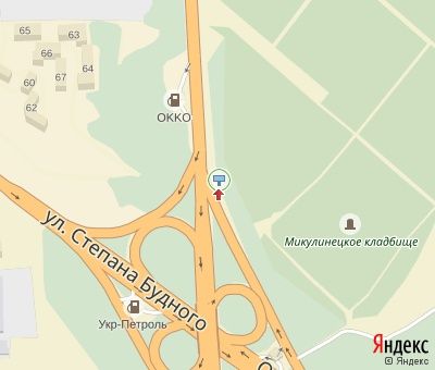 Білборд/Щит, Тернопіль, Микулинецька вул., за транспортною розв'язкою (200 м. до АЗС "ОККО") правий
