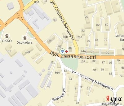 Билборд/Щит, Чортков, Незалежності вул., 86 ( 300 м. АЗС "ОККО")