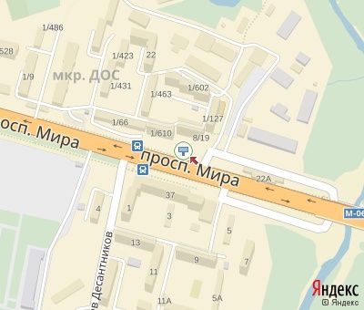 Билборд/Щит, Житомир, Миру пр., 22 (" Екомаркет")