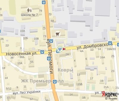 Билборд/Щит, Житомир, Домбровського вул., 2 (Ощадбанк, VAB, Екомаркет)