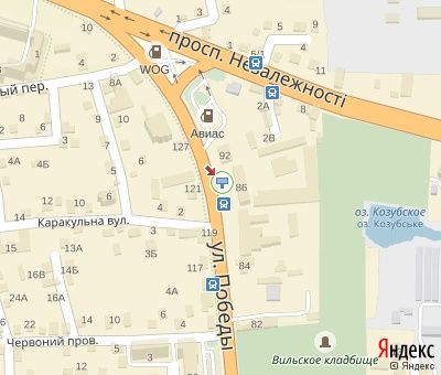 Билборд/Щит, Житомир, Перемоги вул., 92 (Автошкола, 200м до ПриватБанку)