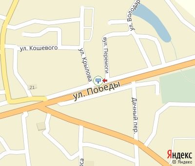 Билборд/Щит, Коростышев, Перемоги вул. - Крилова вул.