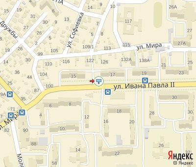Билборд/Щит, Ивано-Франковск, Іоанна Павла ІІ ул. ( в центр, напроти пекарні "Цар-хліб")