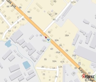 Билборд/Щит, Коломыя, Карпатськая вул., (в'їзд на металозавод ЗАО “Прикарпаття”) в центр
