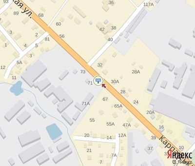 Билборд/Щит, Коломыя, Карпатськая вул., (в'їзд на металозавод ЗАО “Прикарпаття”)