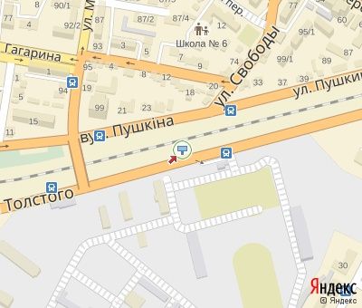Білборд/Щит, Хмельницький, Толстого вул., (в р-не моста)