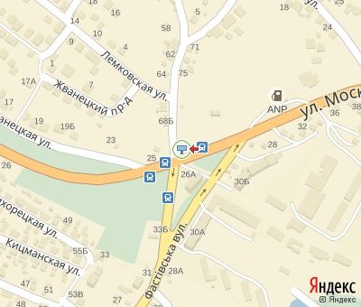 Билборд/Щит, Черновцы, Московської олімпіади вул.- Кобзарськая вул., (АЗС "ANP",перед Автовокзалом)