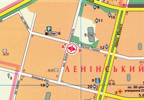Билборд/Щит, Винница, Політехнічна вул., 7 - Василя Порика вул. (Порика Василя вул.)