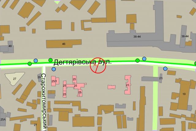 Скрол/Сітіборд, Київ, Дегтярівська, 23