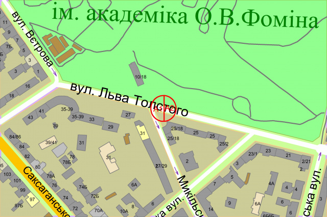 Сітілайт, Київ, Гетьмана Павла Скоропадського (Льва Толстого), 25/18 (на розподілювачі)
