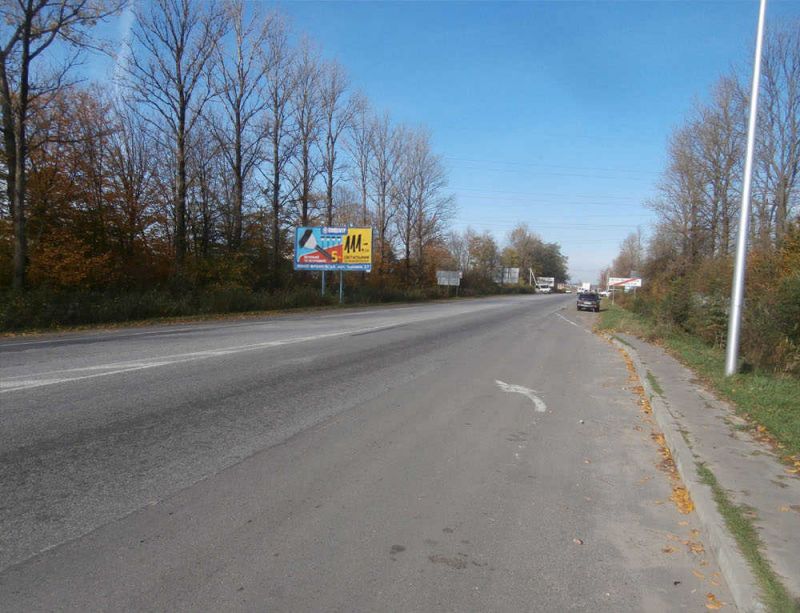 Білборд/Щит, Траси, Калуське шосе (перед знаком Івано-Франківськ) навпроти Nissan