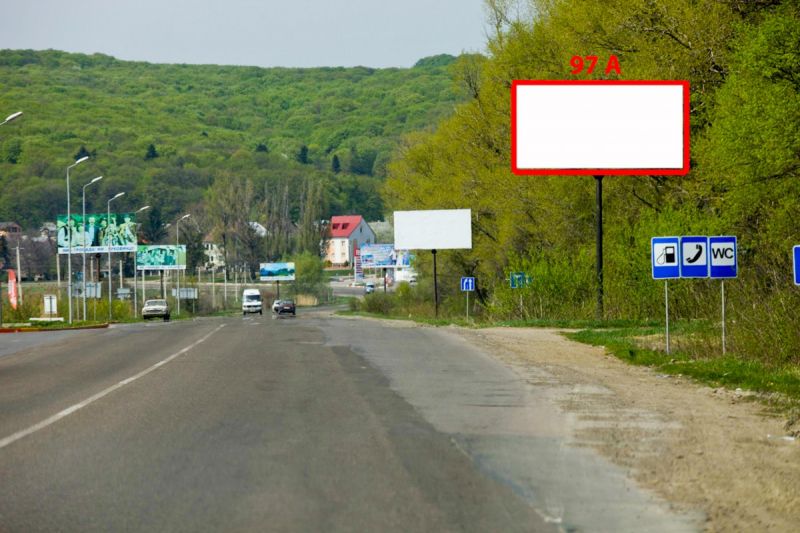 Билборд/Щит, Трассы, М-19 (498 км +785 м) Садгора  (м. Чернівці)