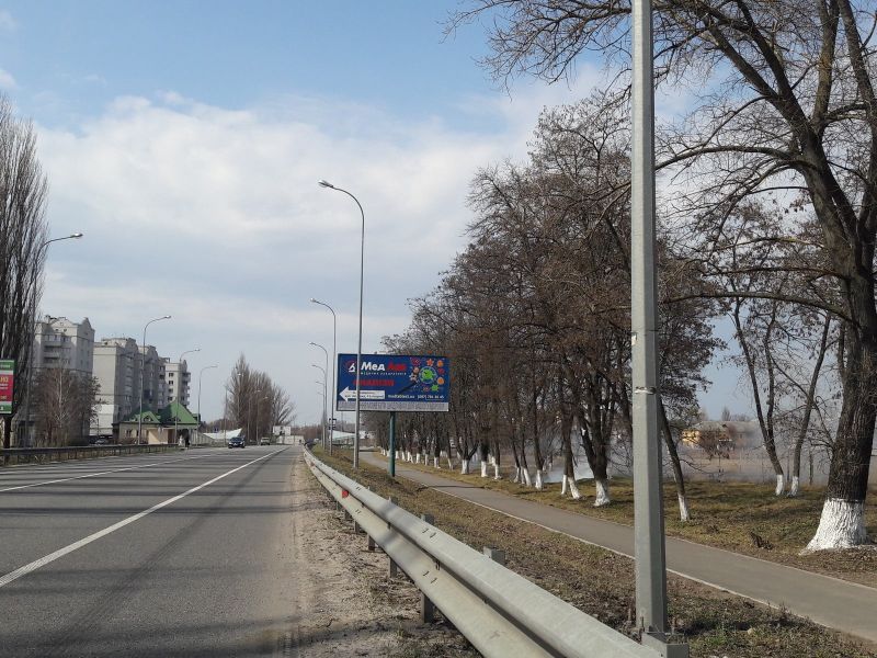 Билборд/Щит, Немешаево, траса Київ-Ковель (праворуч), км 37+600 м, в напрямку з Києва