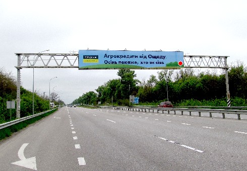 Арка/Реклама на мостах, Траси, Траса M-03, Київ - Харків, 81,900