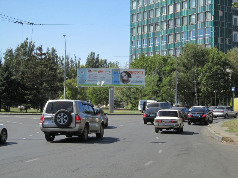 Билборд/Щит, Одесса, пл. Независимости - ул. Щорса (левый)
