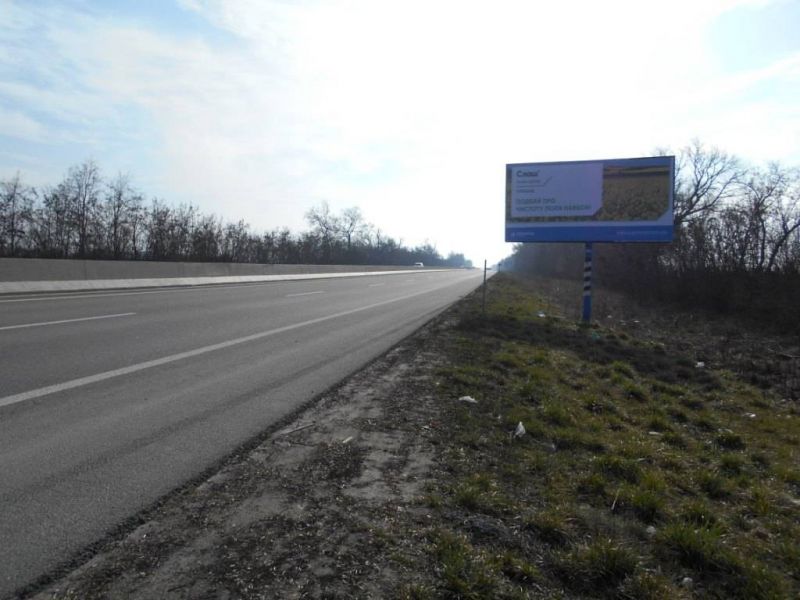 Билборд/Щит, Трассы, с. Ксаверівка, траса М-05 Київ-Одеса, км 57+900 право, за 1.5км до повороту на с. Пінчуки та с. Ксаверівка 2-га