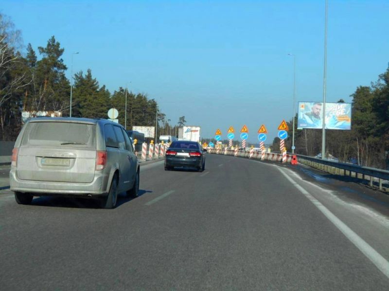 Билборд/Щит, Трассы, c. Віта-Поштова, траса М-05 Київ-Одеса, км 22+710 ліво, за 500 м до повороту на Боярку